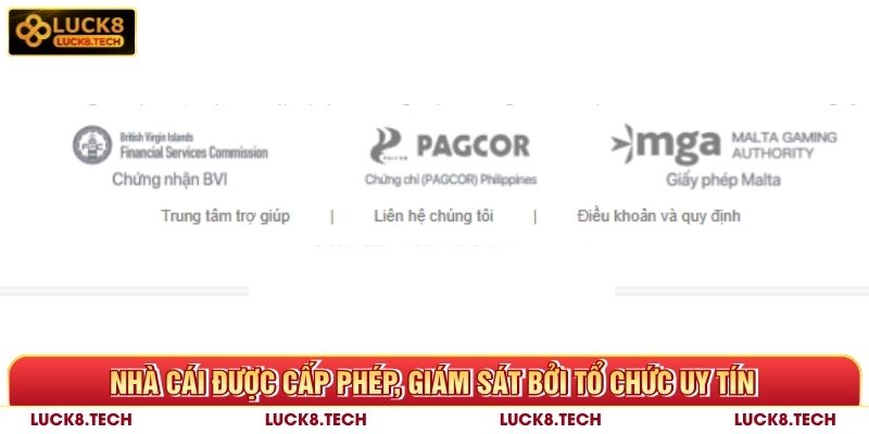 Câu Hỏi Thường Gặp Luck8 - Tổng Hợp Thắc Mắc Và Giải Đáp 4 Luck8 được cấp phép, giám sát bởi tổ chức uy tín